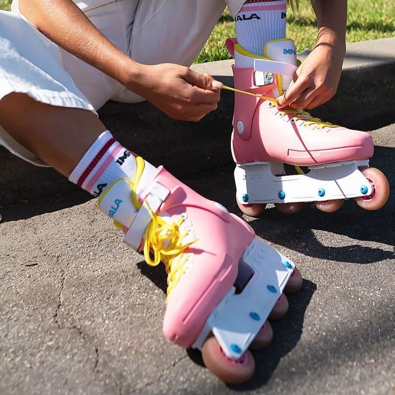 Impala Lightspeed Inline Skate Pink Yellow