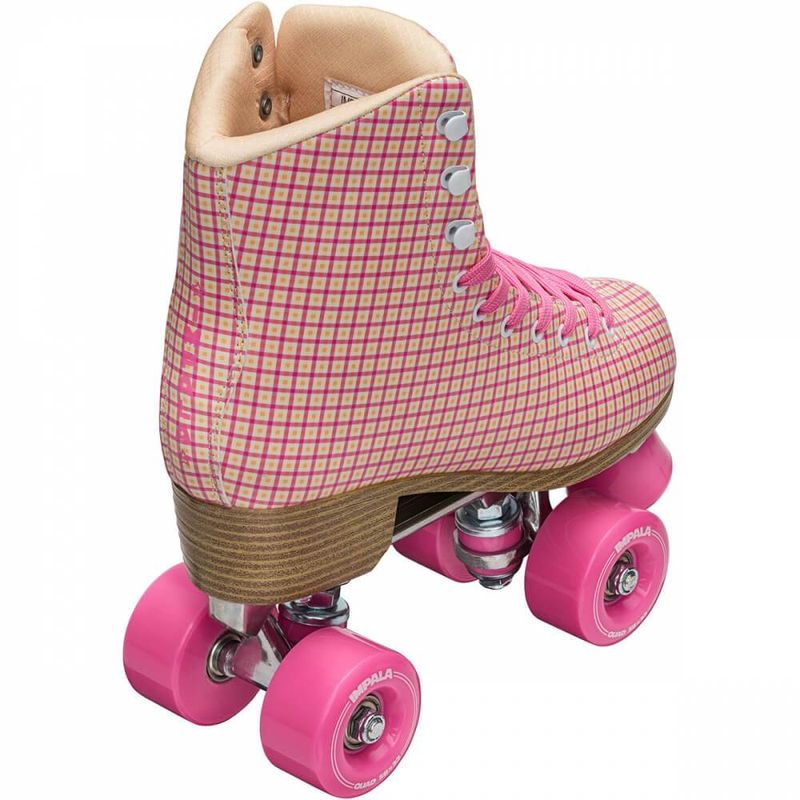 Impala Rollerskates Pink Tartan