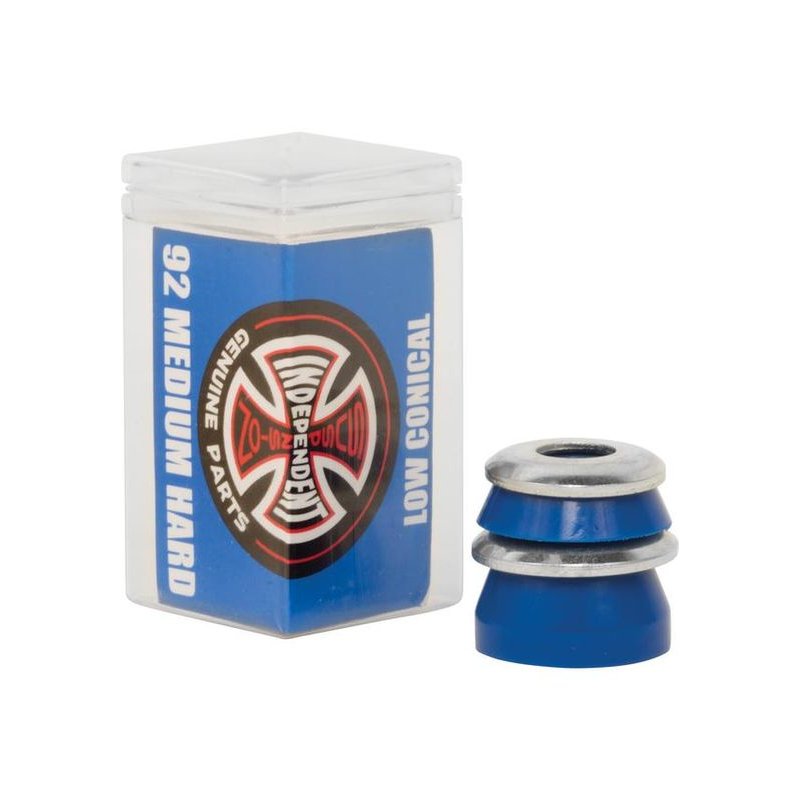 Independent Bushings Standard Conical Cushions Medium Hard 92a blue – Skateboard Teile, Ansicht 1