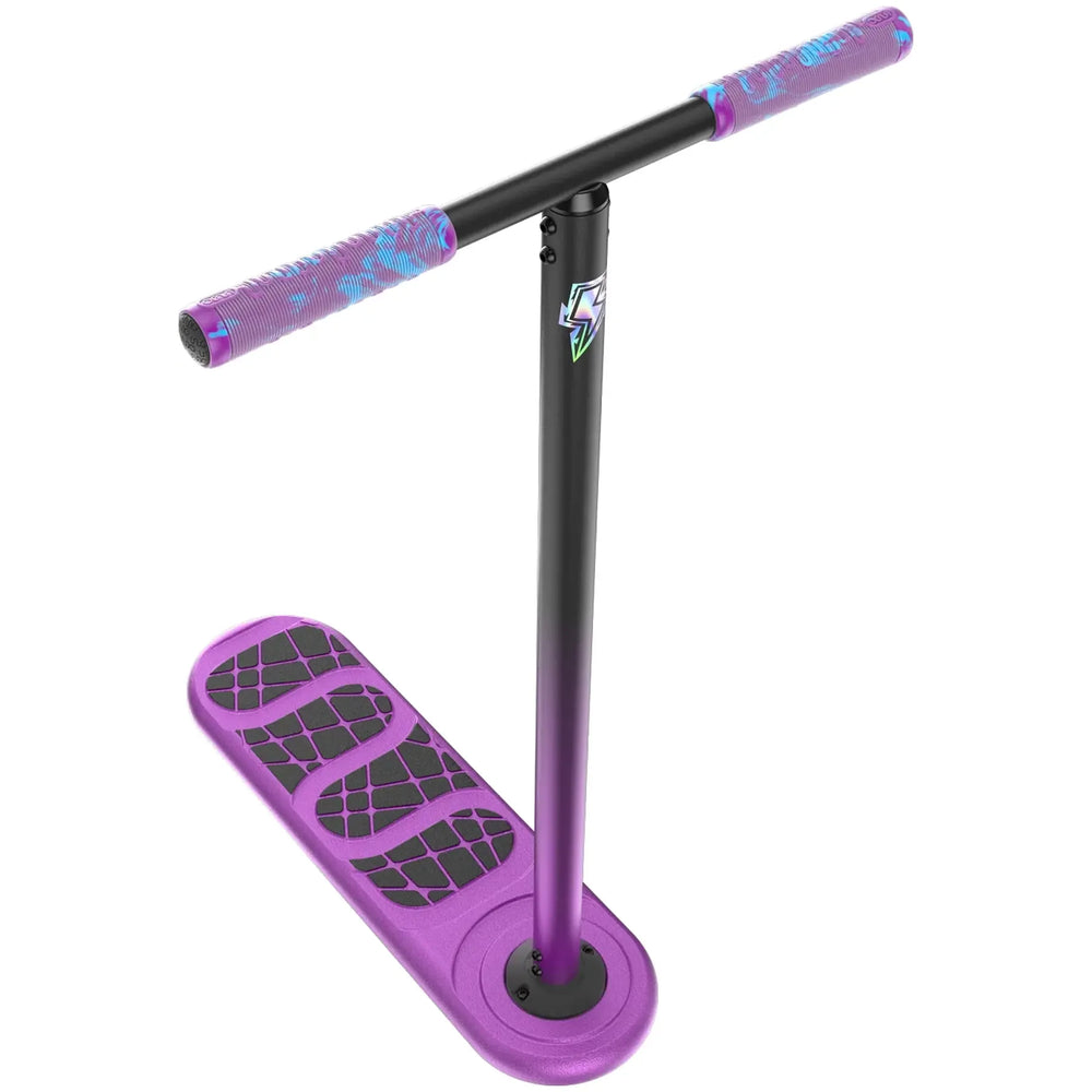 Indo Kickstart Trampolin Scooter Voltage lila – Komplett-Scooter, Ansicht 2