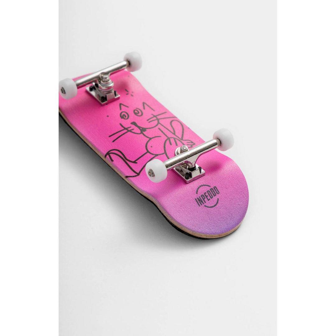Inpeddo Fingerboard Complete 3rd Gen 34mm Booze Cat – Fingerboards & Ramps, Ansicht 2