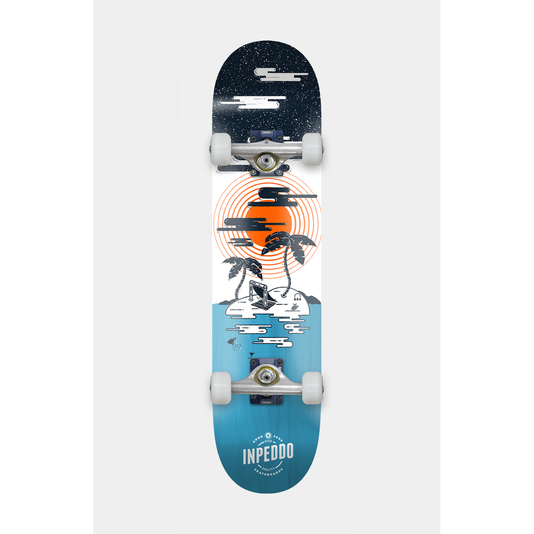 Inpeddo Skateboard Std Complete Island – Komplett Skateboards, Ansicht 1