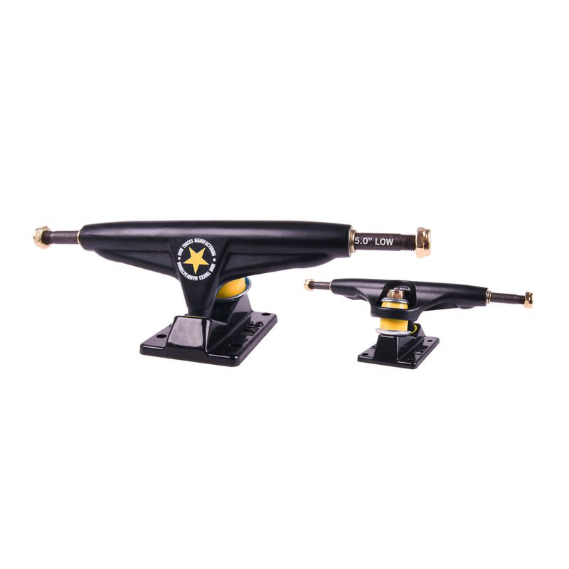 Iron Skateboard Truck Low Black 5.0'' – Skateboard Achsen, Ansicht 1