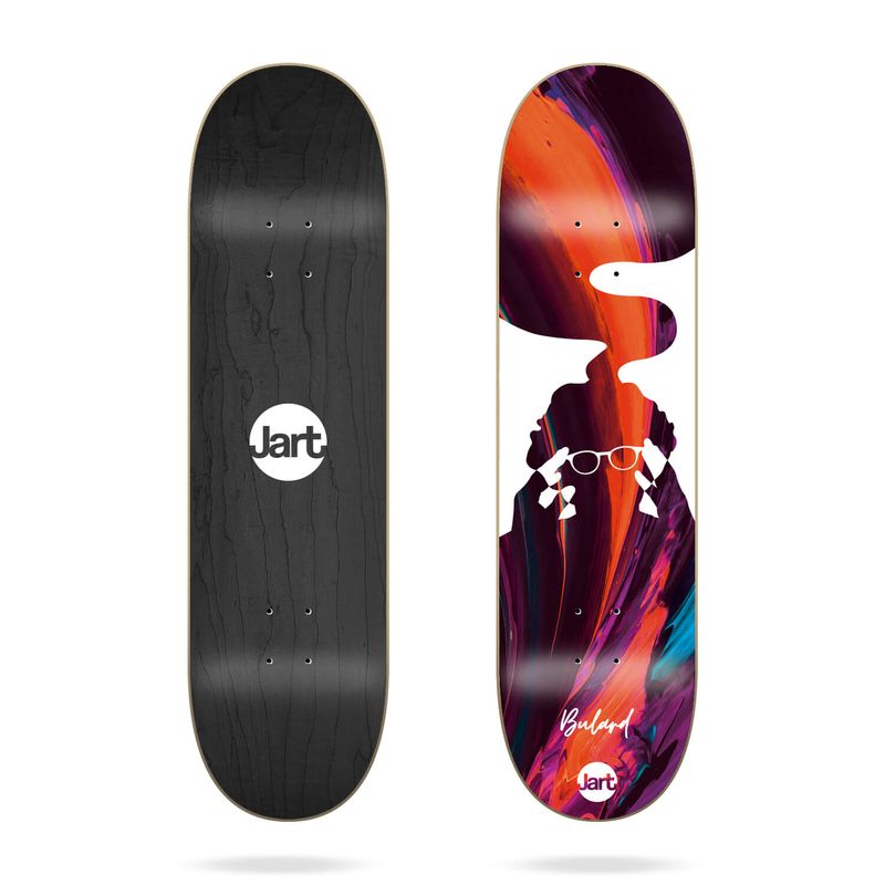 Jart Skateboard Deck Glasses Adrien Bulard 8.125'' – Skateboard Decks, Ansicht 1
