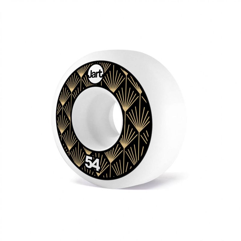 Jart Skateboard Wheels Art Deco 54mm 102a – Skateboard Rollen, Ansicht 1