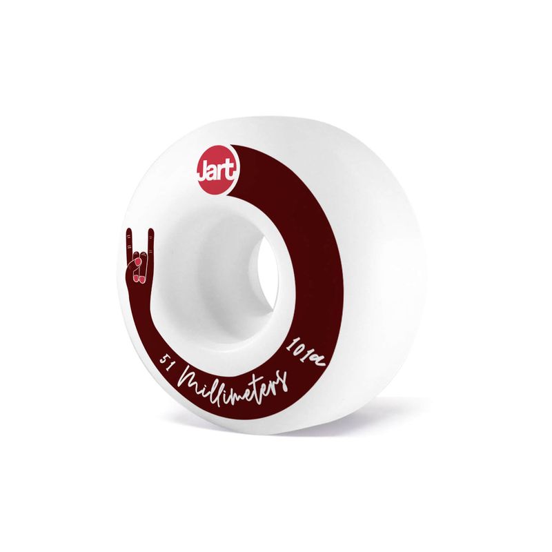 Jart Wheels Skate or die 51mm 102A – Skateboard Rollen, Ansicht 1
