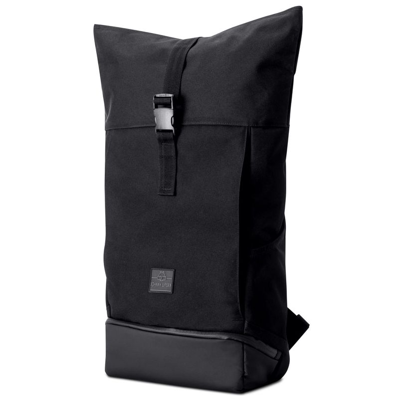 Johnny Urban Backpack Rolltop Allen Medium black – Rucksäcke & Taschen, Ansicht 2