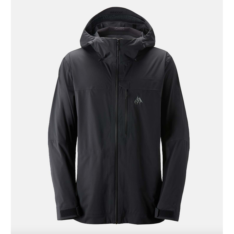 Jones Jacket Peak Bagger Black – Snowboard Jacken, Ansicht 1