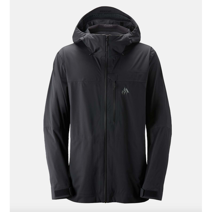Jones Jacket Peak Bagger Black – Snowboard Jacken, Ansicht 1