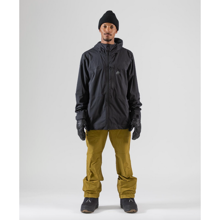 Jones Jacket Peak Bagger Black – Snowboard Jacken, Ansicht 2