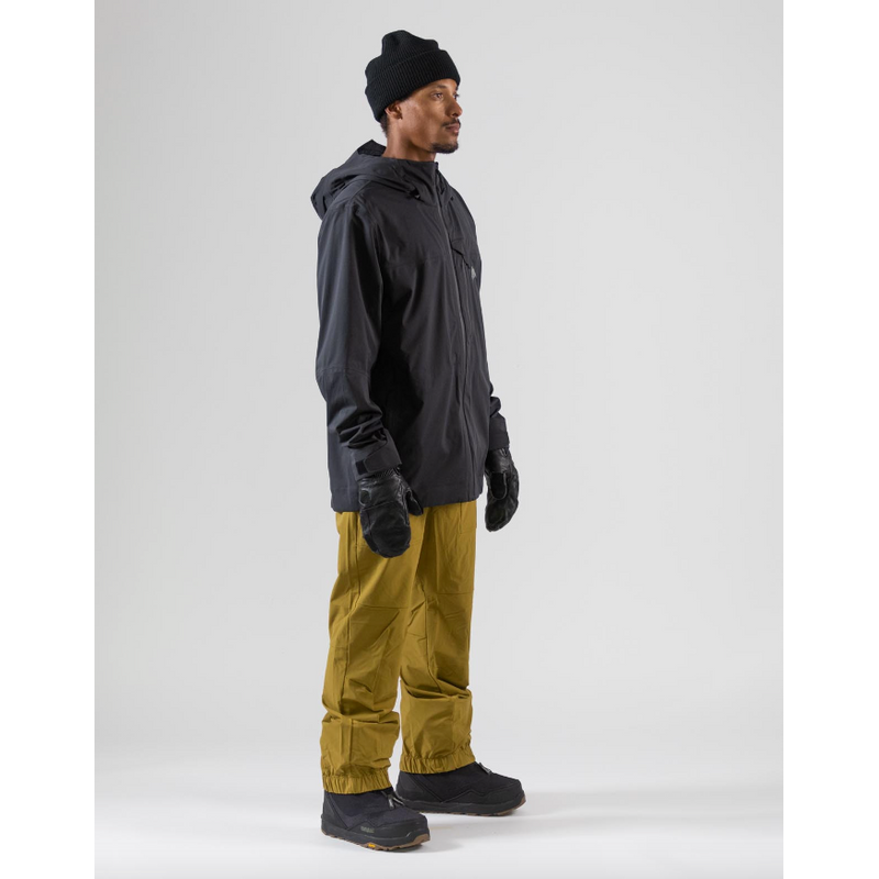 Jones Jacket Peak Bagger Black – Snowboard Jacken, Ansicht 3