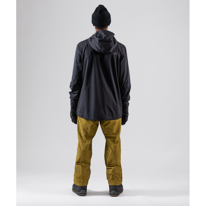 Jones Jacket Peak Bagger Black – Snowboard Jacken, Ansicht 5
