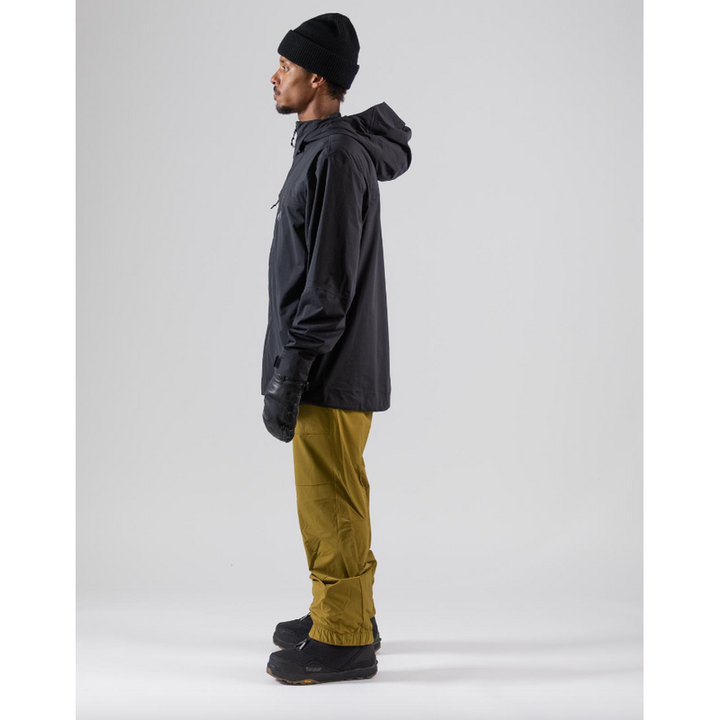 Jones Jacket Peak Bagger Black – Snowboard Jacken, Ansicht 6