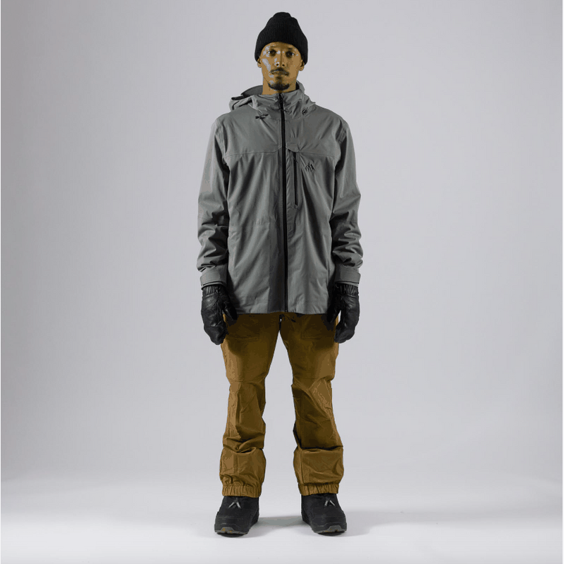 Jones Jacket Peak Bagger Herb Green – Snowboard Jacken, Ansicht 2