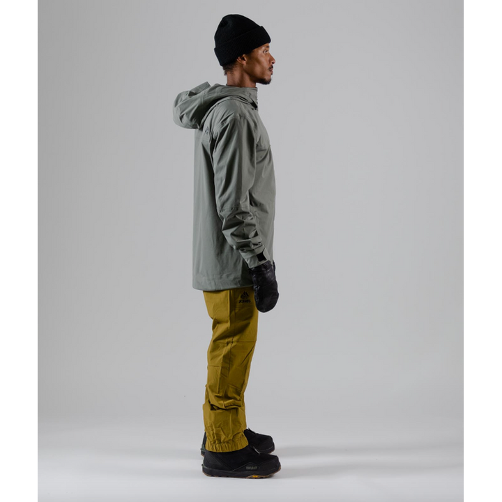 Jones Jacket Peak Bagger Herb Green – Snowboard Jacken, Ansicht 4