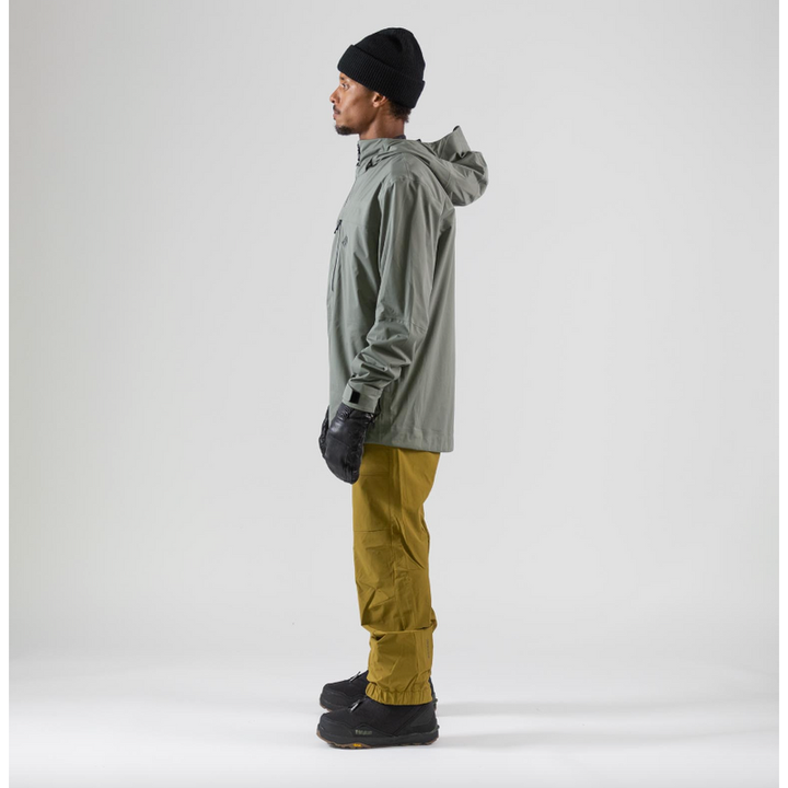 Jones Jacket Peak Bagger Herb Green – Snowboard Jacken, Ansicht 6