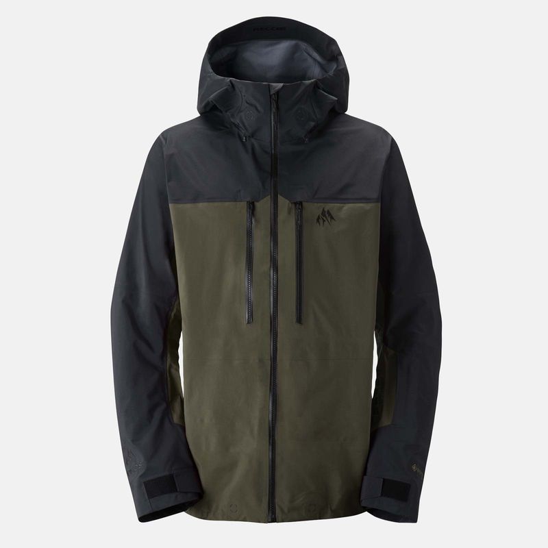 Jones Jacket Shralpinist 3L Gore-Tex Pro Pine Green – Snowboard Jacken, Ansicht 1