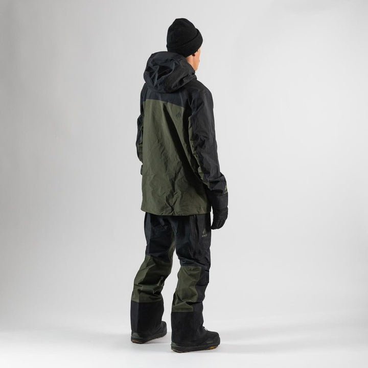 Jones Jacket Shralpinist 3L Gore-Tex Pro Pine Green – Snowboard Jacken, Ansicht 4