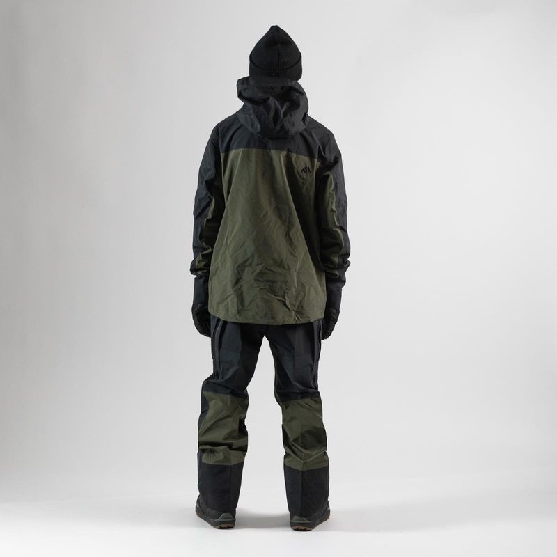 Jones Jacket Shralpinist 3L Gore-Tex Pro Pine Green – Snowboard Jacken, Ansicht 5