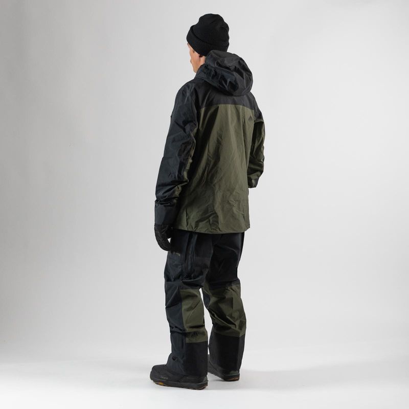 Jones Jacket Shralpinist 3L Gore-Tex Pro Pine Green – Snowboard Jacken, Ansicht 7