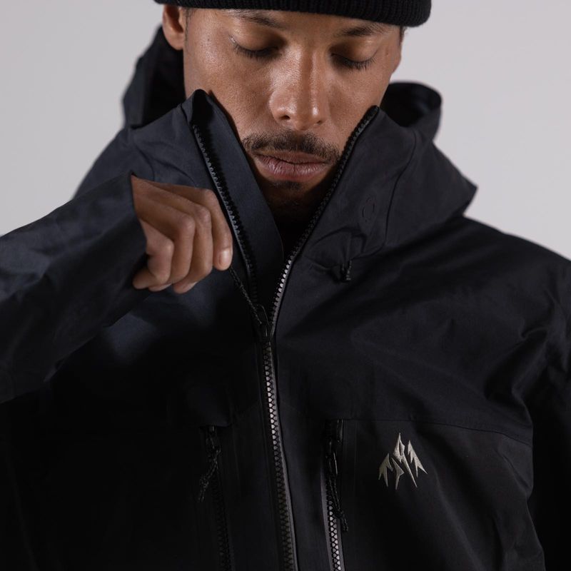 Jones Jacket Shralpinist 3L Gore-Tex Pro Pine Green – Snowboard Jacken, Ansicht 9