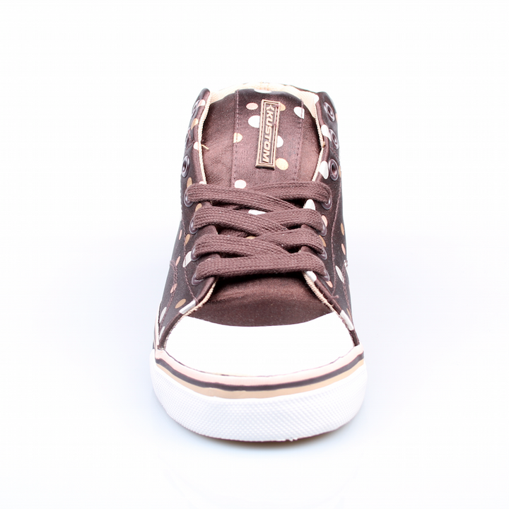 Kustom Ladys Schuhe Erica brown/polka – Schuhe, Ansicht 3