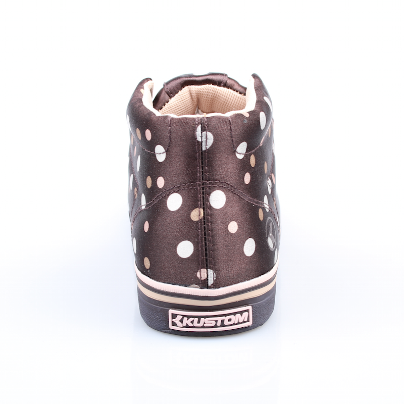 Kustom Ladys Schuhe Erica brown/polka – Schuhe, Ansicht 5