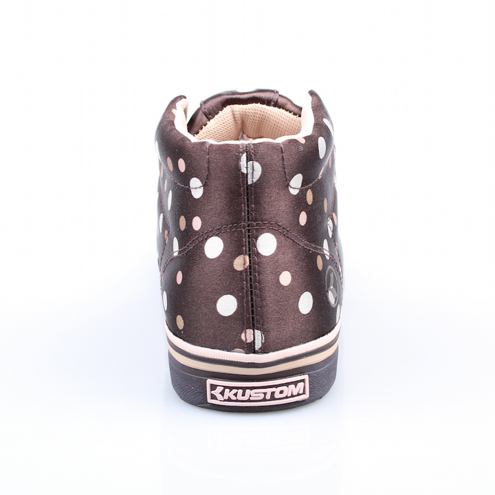 Kustom Ladys Schuhe Erica brown/polka – Schuhe, Ansicht 5