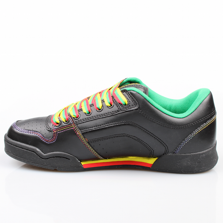 Kustom Schuhe Dekade black rasta – Schuhe, Ansicht 4