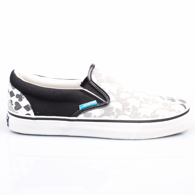 Kustom Schuhe Easy Skulls Slipper – Schuhe, Ansicht 2