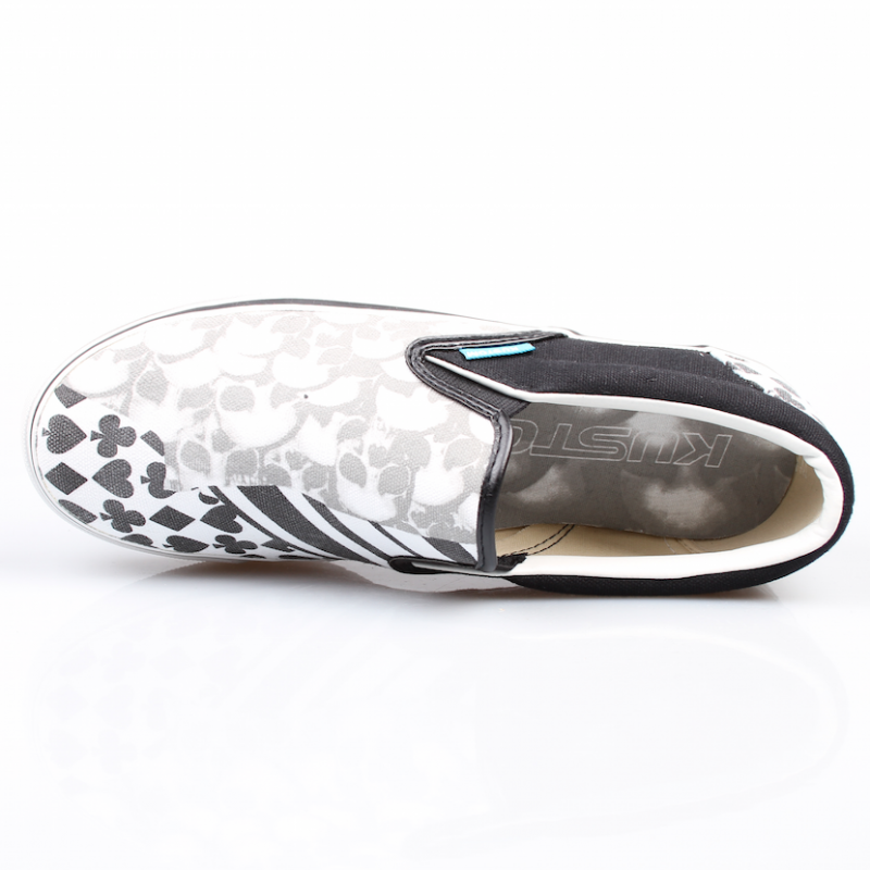 Kustom Schuhe Easy Skulls Slipper – Schuhe, Ansicht 6
