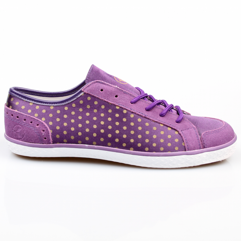 Kustom Schuhe Gemma violett / gold *Ladys* – Schuhe, Ansicht 2
