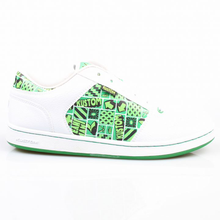 Kustom Schuhe Kadet white/green – Schuhe, Ansicht 2