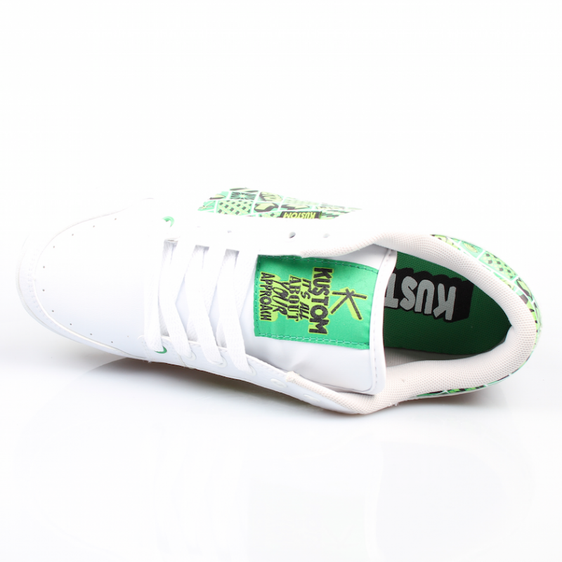 Kustom Schuhe Kadet white/green – Schuhe, Ansicht 6