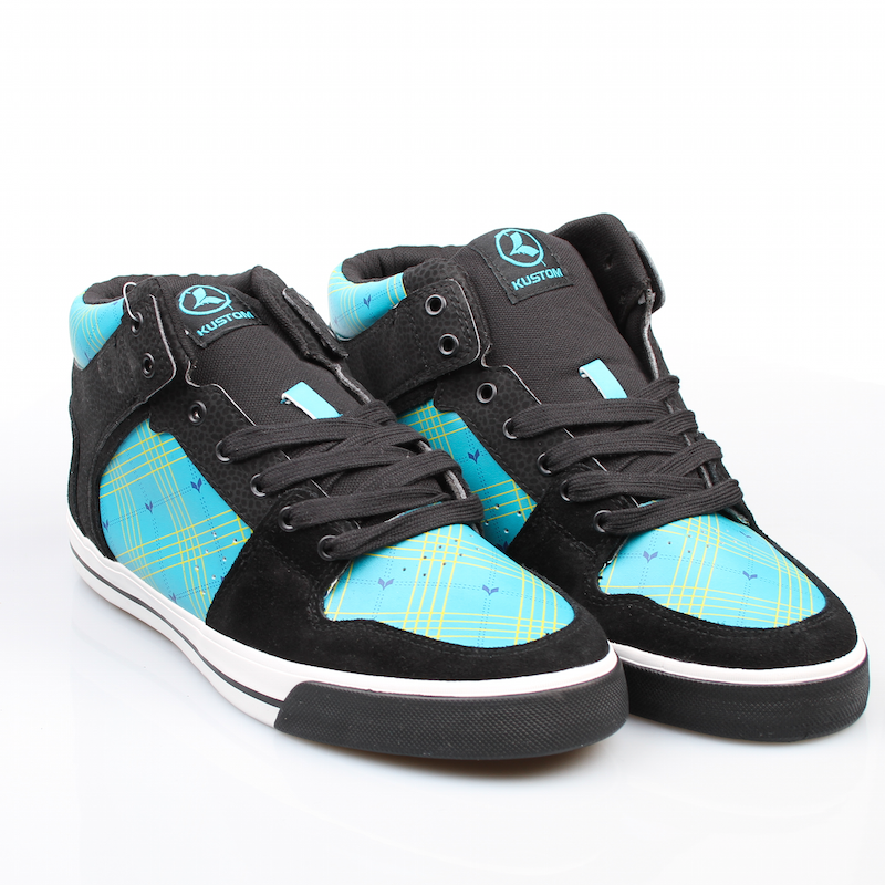 Kustom Schuhe Kristo black cheques – Schuhe, Ansicht 1