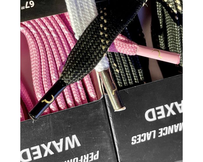 GC Hockey Laces with metal tips