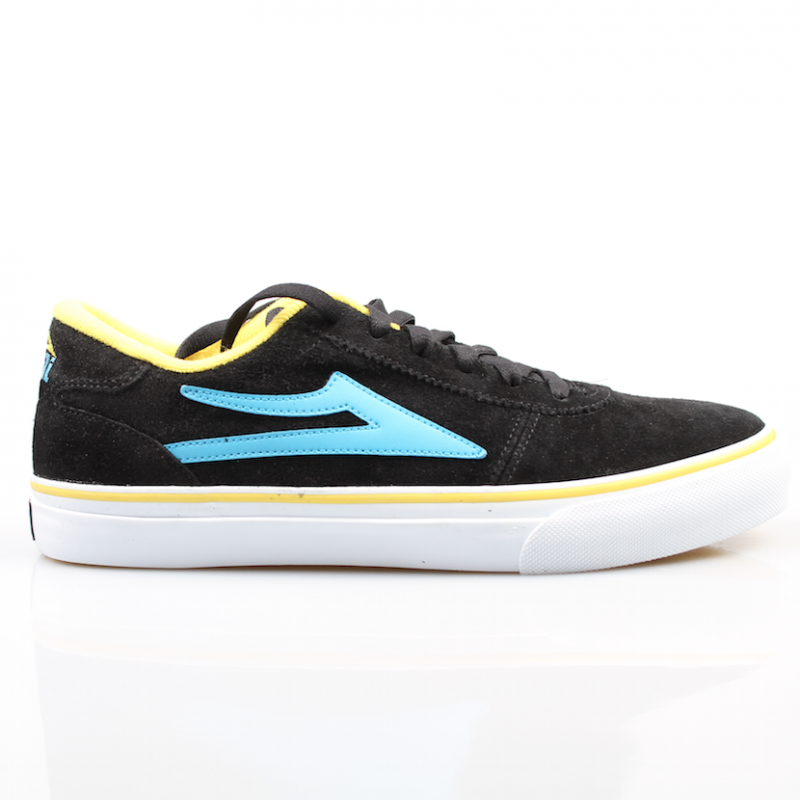 Lakai Schuhe Manchester black/cyan suede – Schuhe, Ansicht 2