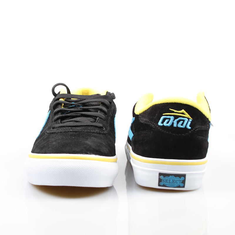 Lakai Schuhe Manchester black/cyan suede – Schuhe, Ansicht 3