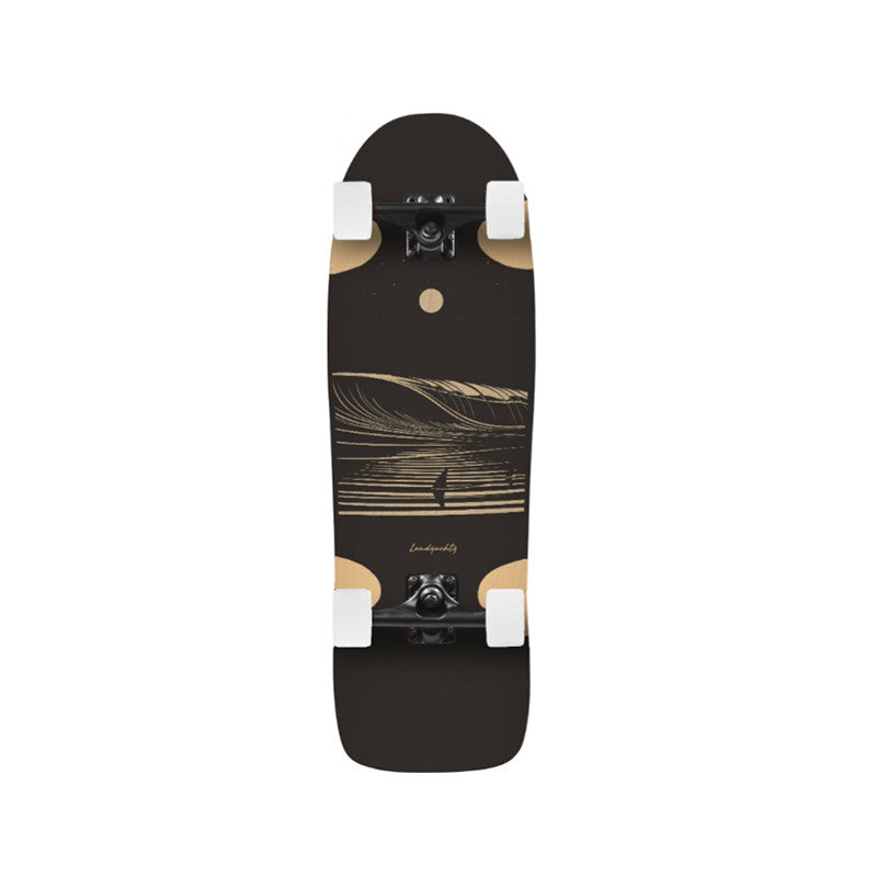 Landyachtz ATV X Ditch Life Dark Wave 31'' – Cruiser, Ansicht 1