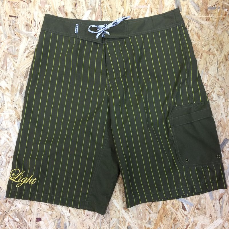 Light Boardshort Stripes olive – Shorts, Ansicht 1