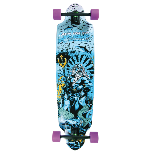Long Island Longboard Complete Poseidon – Longboards Komplett, Ansicht 1