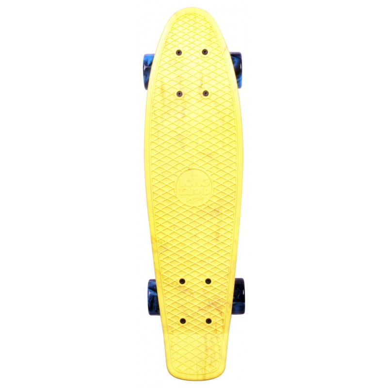 Long Island Vinyl Cruiser "Buddy"  22,5" Ice Yellow – Komplett Skateboards, Ansicht 1