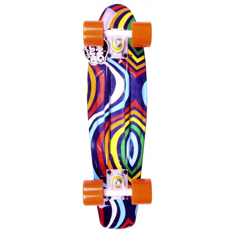 Long Island Vinyl Cruiser "Buddy"  22,5" - Psychedelic – Komplett Skateboards, Ansicht 2
