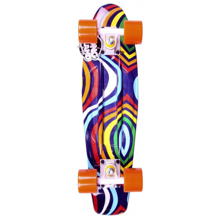 Long Island Vinyl Cruiser "Buddy"  22,5" - Psychedelic – Komplett Skateboards, Ansicht 2