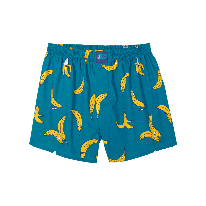 Lousy Livin Boxershorts Bananas ocean – Unterwäsche, Ansicht 1
