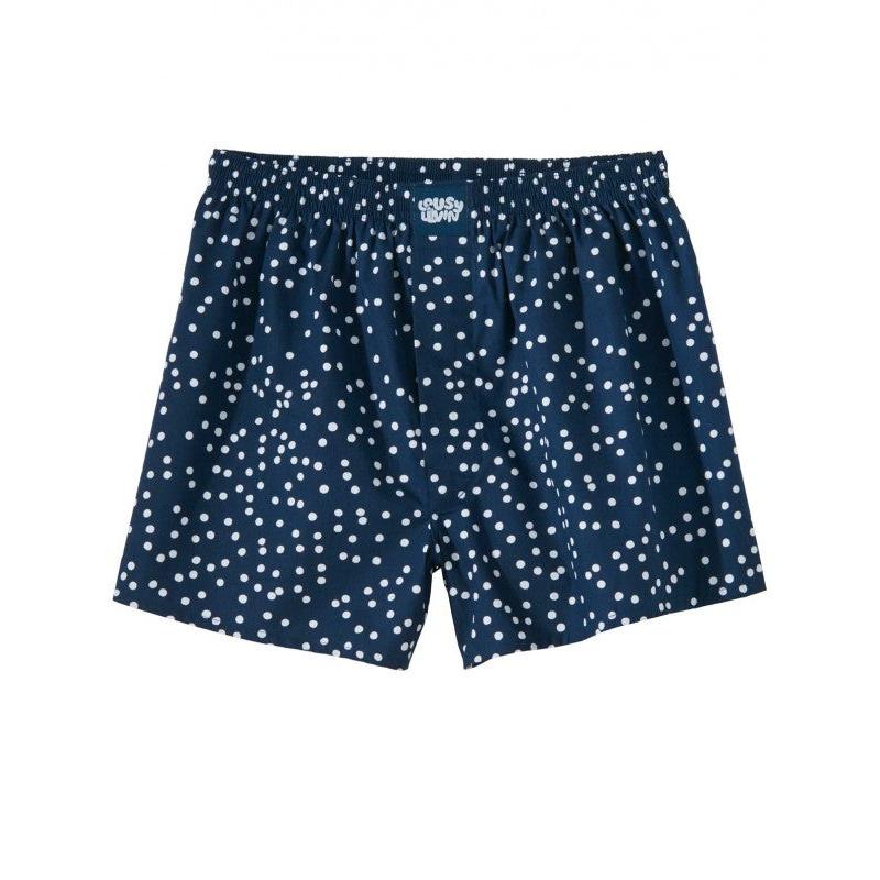 Lousy Livin Boxershorts Dots navy – Unterwäsche, Ansicht 1