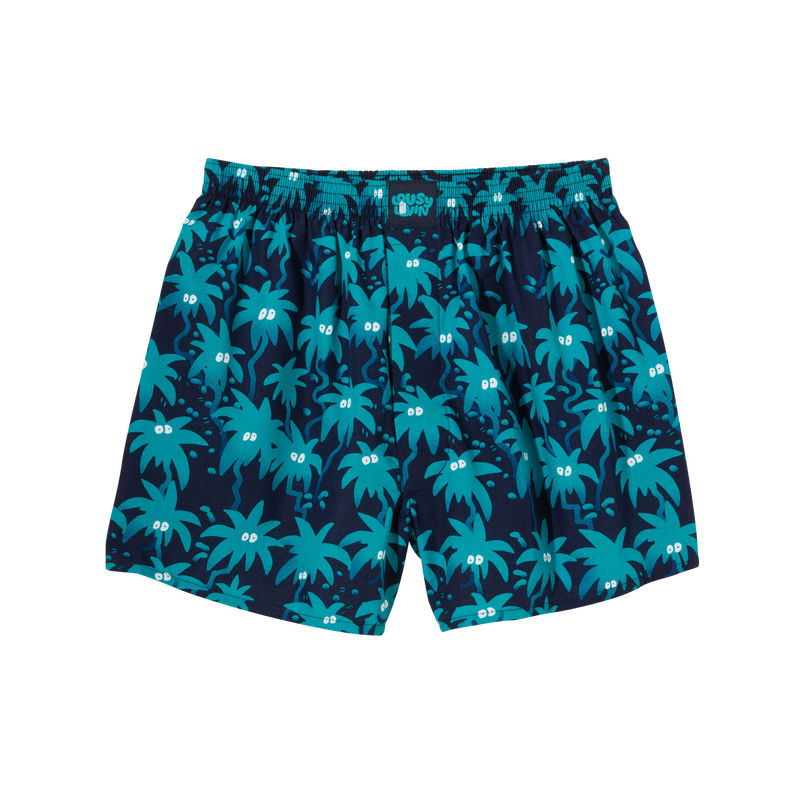 Lousy Livin Boxershorts Palm navy – Unterwäsche, Ansicht 1