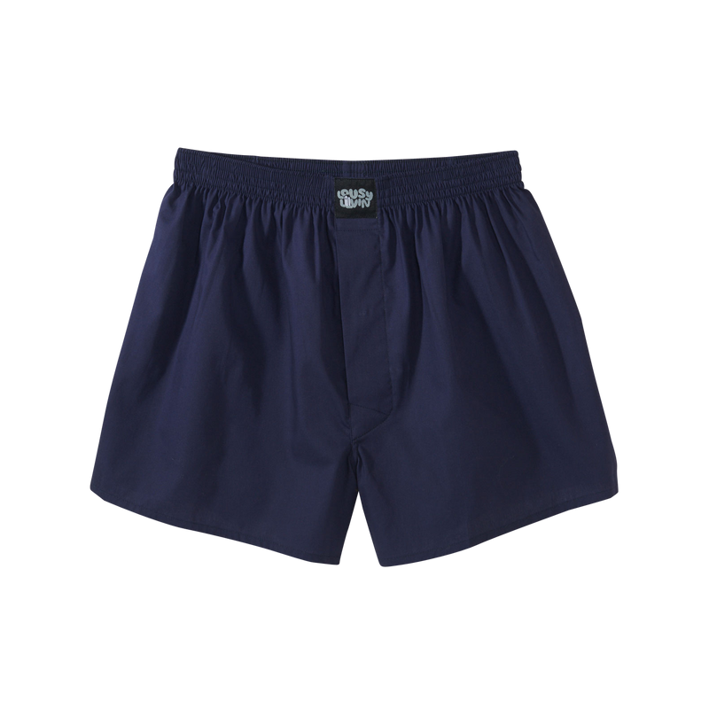 Lousy Livin Boxershorts Plain 2 Pack navy/port blue – Unterwäsche, Ansicht 3