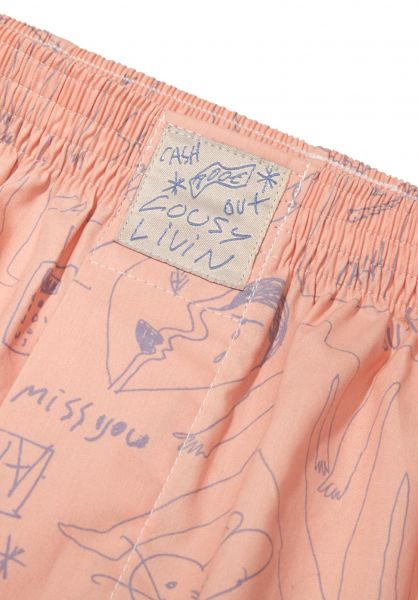 Lousy Livin Boxershorts Haiyti Peach