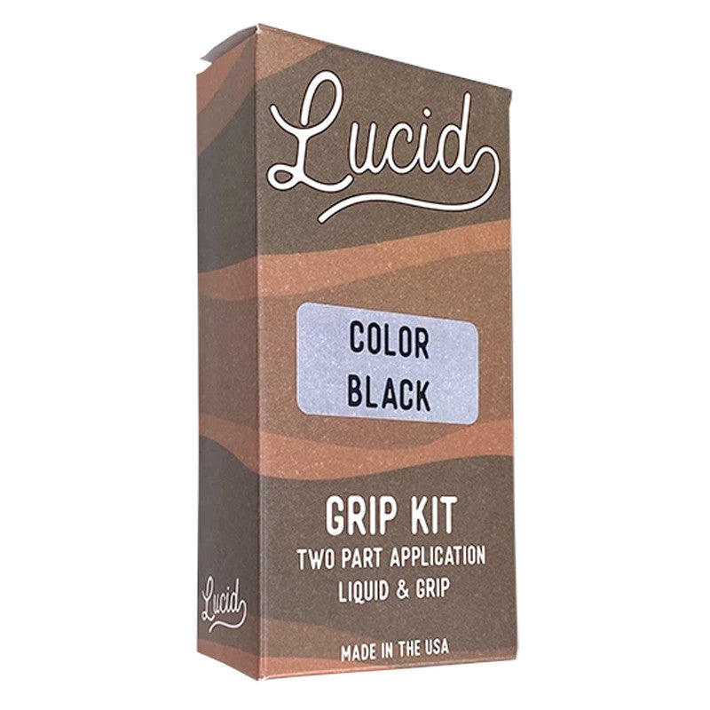 Lucid Grip Colored Clear Spray on Griptape Black – Skateboard Griptape, Ansicht 1